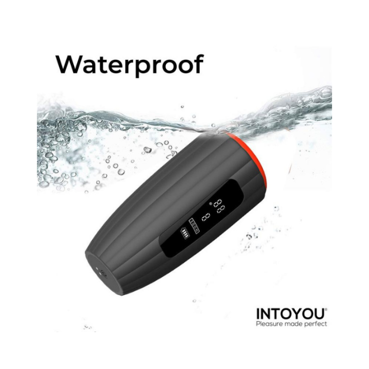 INTOYOU Karter Masturbador Avanzado con Vibración, Calor y Pantalla Digital