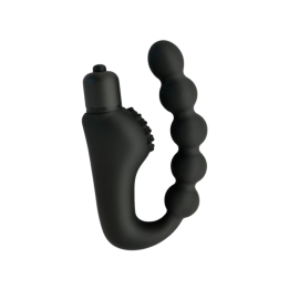 Vista principal de Plug prostático Bausken, en cadena de bolas, semiflexible