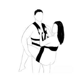 LATETOBED BDSM LINE Columpio de Hombro