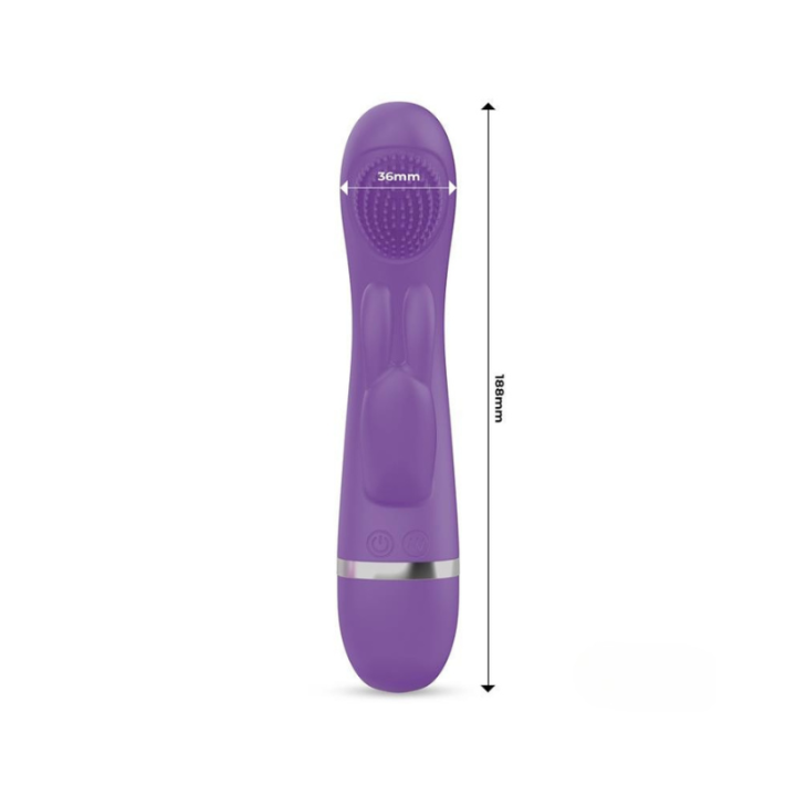 LATETOBED Tinka Vibrador con Movimiento Tickling
