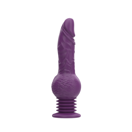 INTENSE - TATUM VIBRADOR MULTIFUNCIÓN CON VIBRACIÓN UP AND DOWN 24 CM MORADO