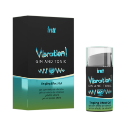 INTT - POTENTE ESTIMULANTE ÍNTIMO GEL VIBRADOR LIQUIDO GIN & TONIC 15ML