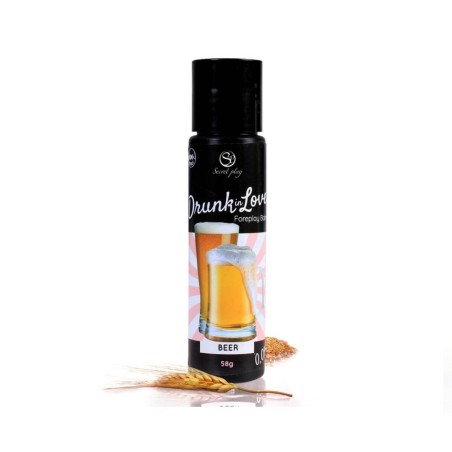 Lubricante comestible Secret Play sabor cerveza 60 ml – Drunk in Love Borrachos de Amor