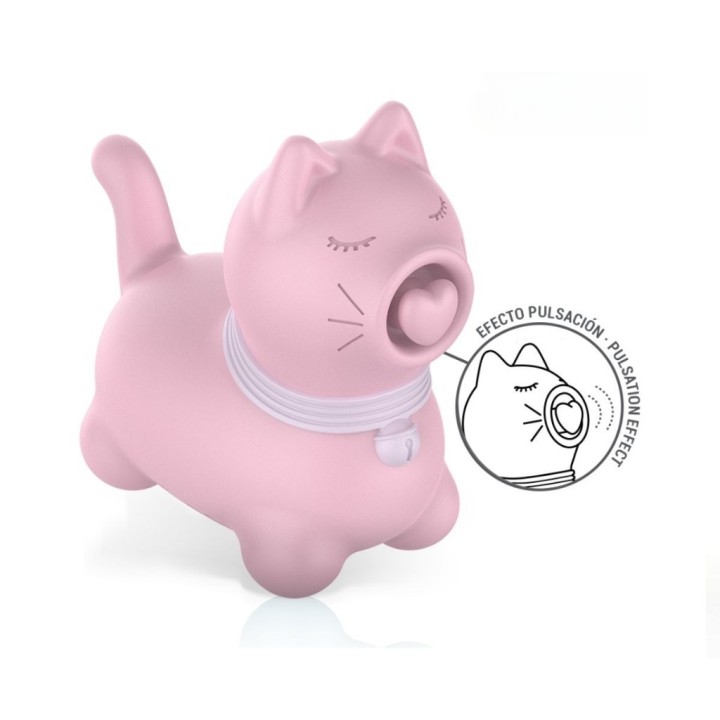 Estimulador Puppy Marie Intense mostrando efecto pulsación color rosa