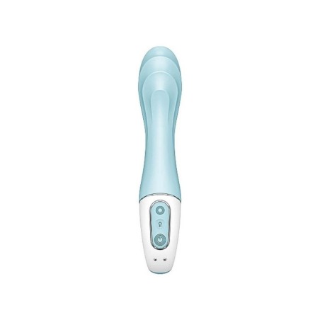 Vibrador hinchable Satisfyer AirPump Vibrator 5 color azul con app – Air Pump inflable