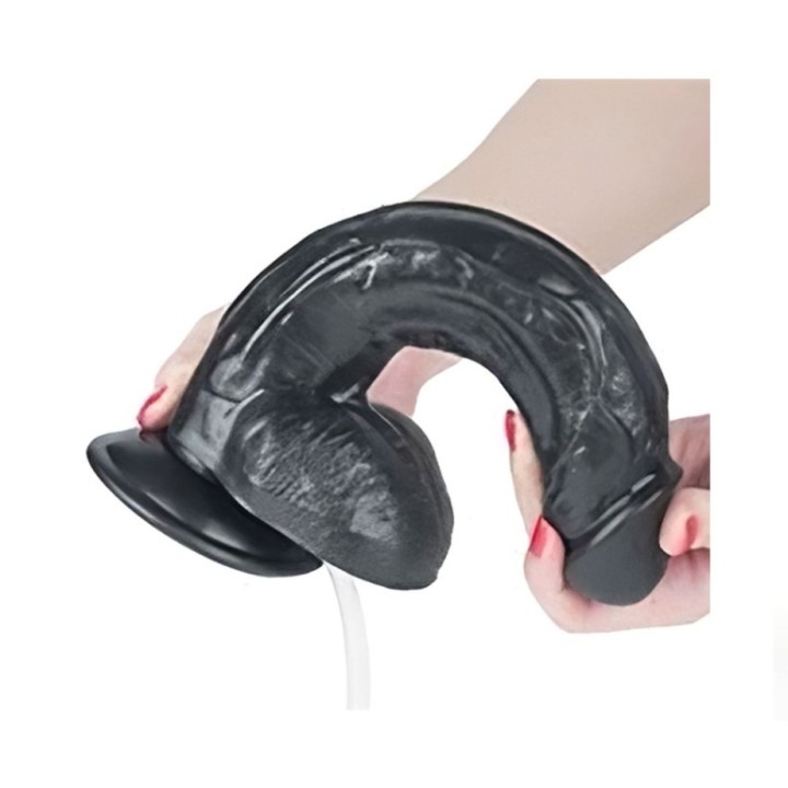 Cuerpo flexible del dildo Squirting 10" para un uso cómodo y adaptable.