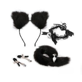 Pack completo con orejitas esponjosas cosplay IntoYou BDSM Line