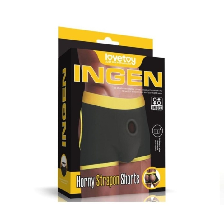 Packaging boxer Lovetoy Horny Strapon XL XXL unisex