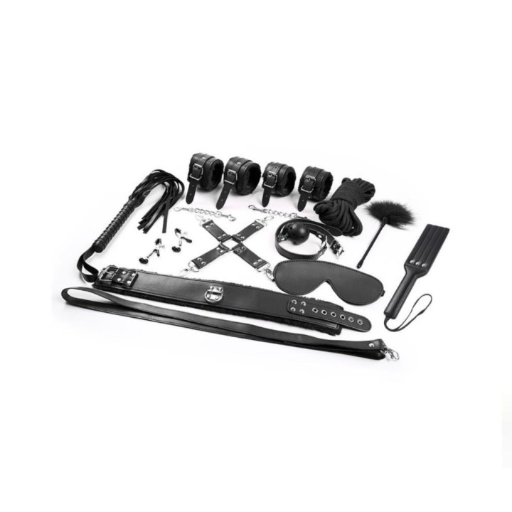 Vista completa set 11 piezas Intoyou BDSM Line