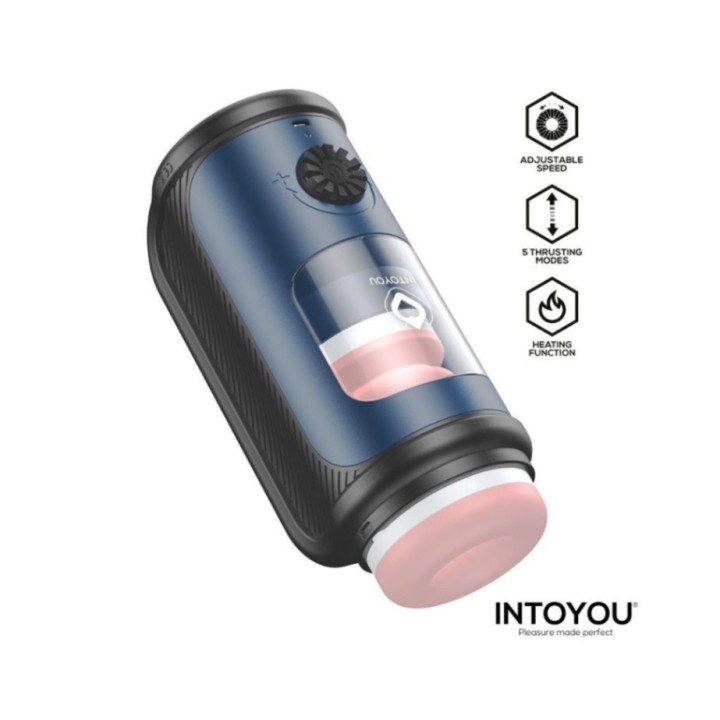 Detalle tapa superior con calor masturbador Tenkro IntoYou