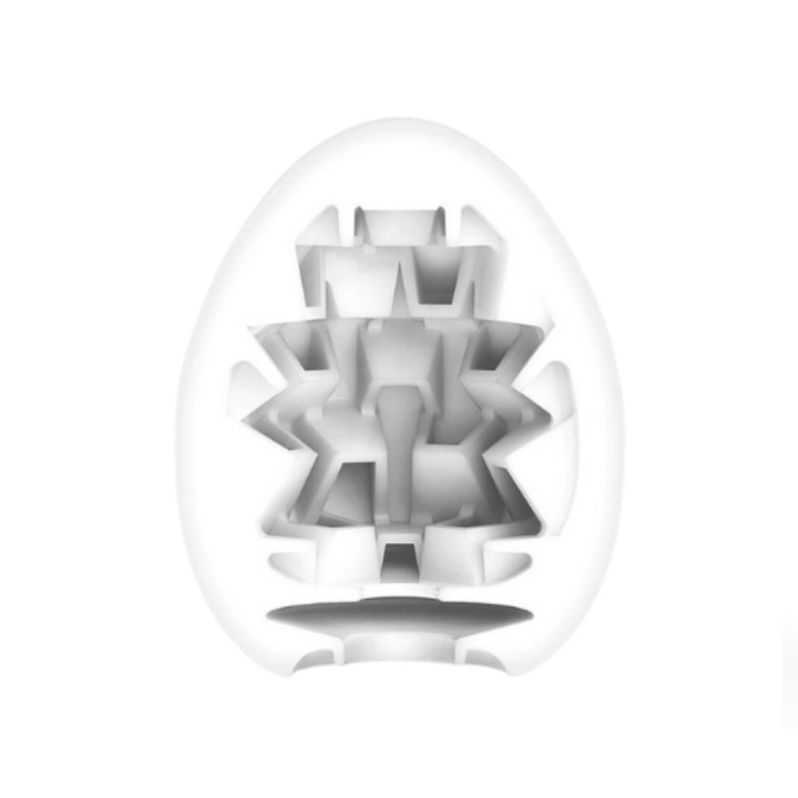 Tenga Egg Boxy – Interior con relieves cuadrados