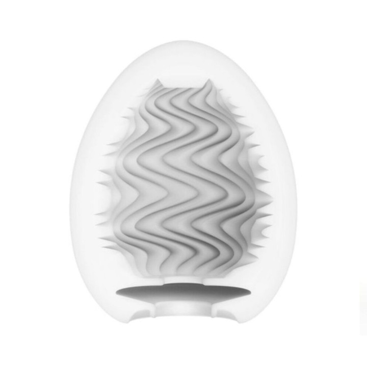 Tenga Egg Wind – Interior con espirales fluidas