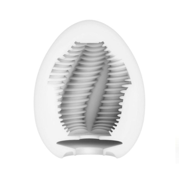 Tenga Egg Tube – Interior con forma tubular acanalada
