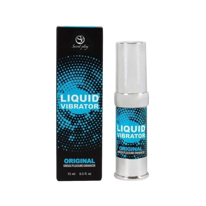 Líquido vibrador unisex Secret Play 11 ml – Intensifica la sensibilidad y estimulación íntima
