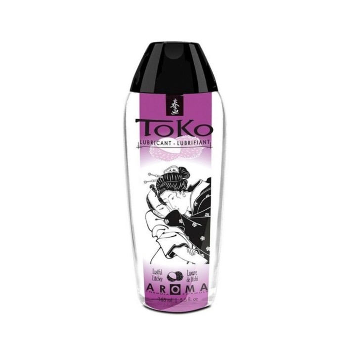 Lubricante Shunga Toko sabor lichie 165 ml – lubricante frutal comestible