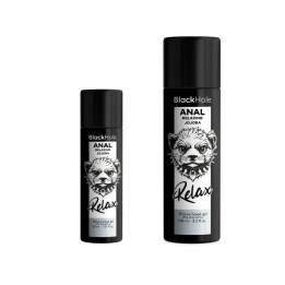Comparativa de los lubricantes anales Black Hole con jojoba en formato 30 y 100 ml.