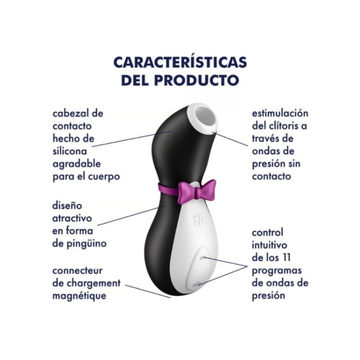 Imagen con características principales del Penguin Pro Next Gen.