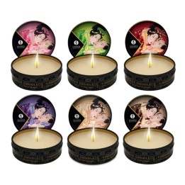 Colección de velas Shunga en varios aromas para tus momentos más íntimos.