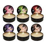 Colección de velas Shunga en varios aromas para tus momentos más íntimos.