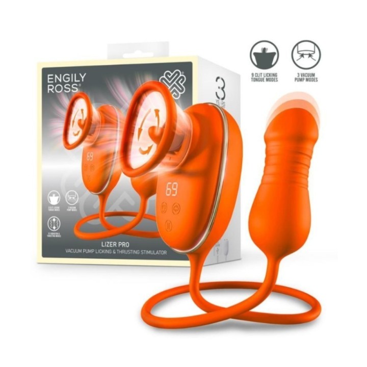 Detalle del huevo vibrador con movimiento Up & Down.