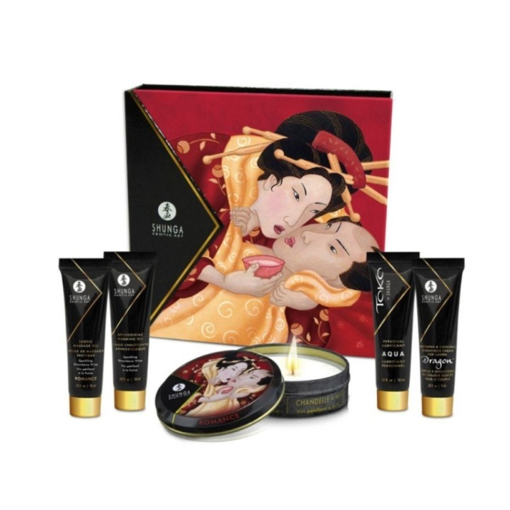 Es un regalo ideal o una excelente manera de probar productos Shunga.