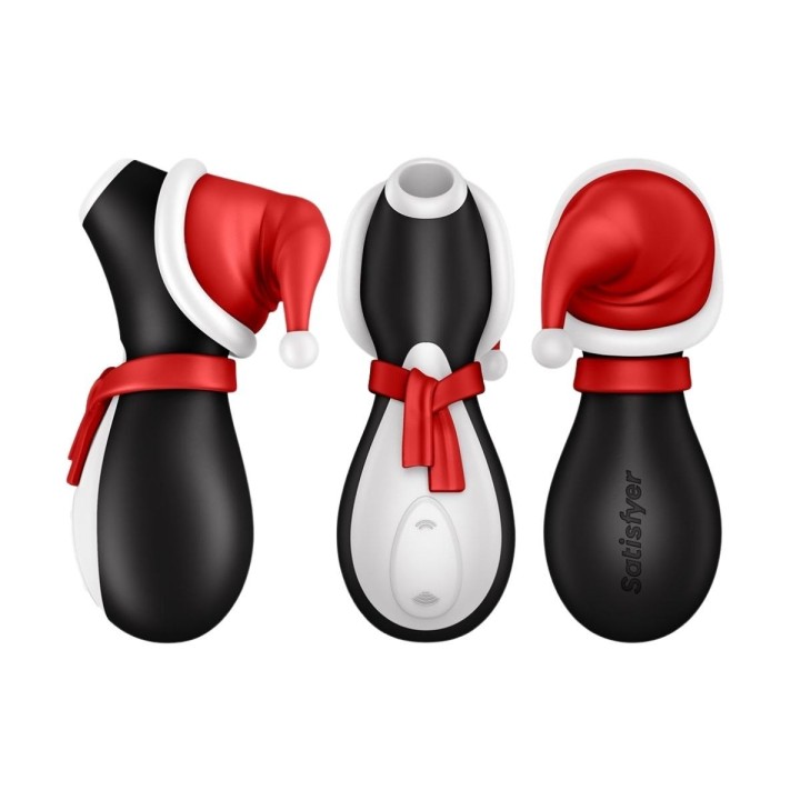 Vista 3D del Penguin Holiday Edition mostrando su diseño ergonómico.