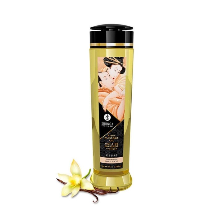 Packaging de inspiración oriental para masajes sensuales.