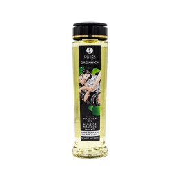 Aceite orgánico Shunga Natural 240 ml, puro y sin perfume.