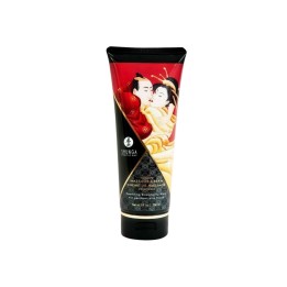 Crema de masaje Shunga Fresas y Cava 200 ml, aroma dulce y textura envolvente.