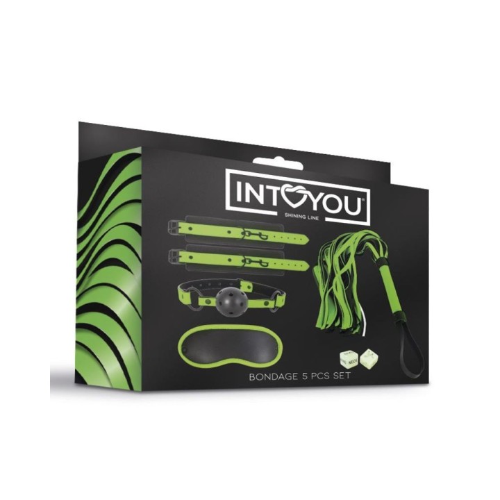 Presentación del packaging del set fluorescente