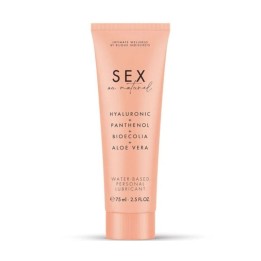 Lubricante Bijoux Hialurónico 75 ml, textura sedosa y base de agua para máxima hidratación.