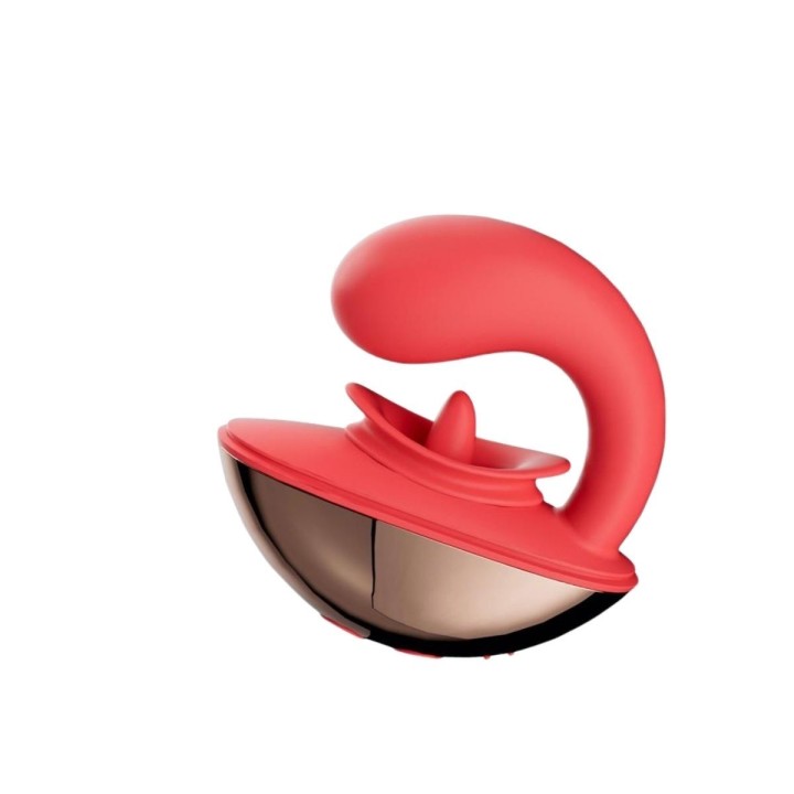 Intoyou Rondy App Series – estimulador con lengua vibrante y diseño elegante.