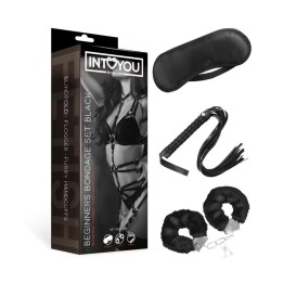 Set de Bondage Intoyou Beginners – vista principal con las tres piezas incluidas.