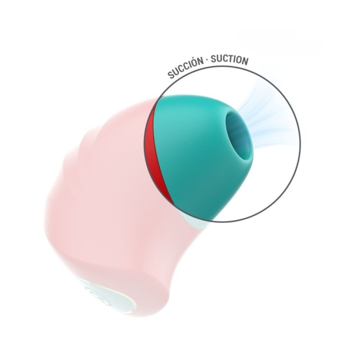 Detalle de la zona de succión y diseño ergonómico del Donnie INTENSE