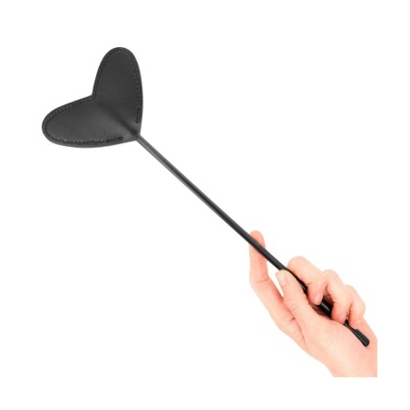 Pala KINK forma corazón en color negro, vista de portada (33 × 10 cm).