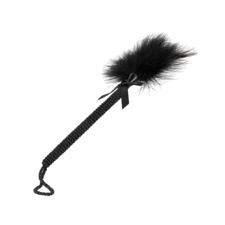 Masajeador KINK con plumas, vista lateral.