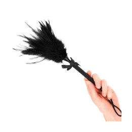 Tickler completo con cuerda trenzada y plumas suaves