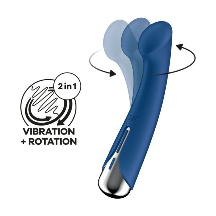 Detalle del movimiento giratorio del Satisfyer Spinning G-Sport 1.