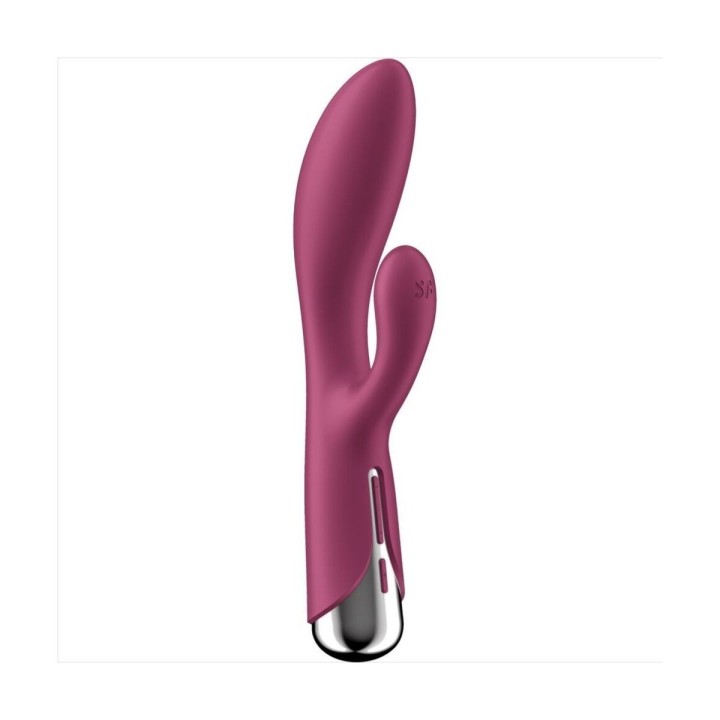 Satisfyer Spinning Rabbit 1, vibrador rotador con estimulación doble.