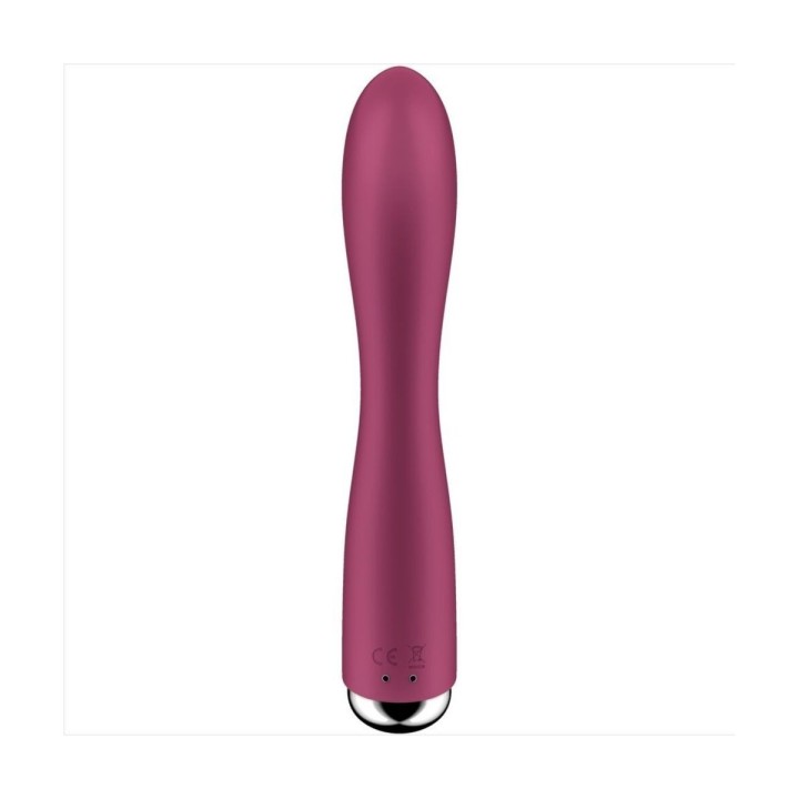 Vista trasera del vibrador rotador Satisfyer Spinning Rabbit 1.