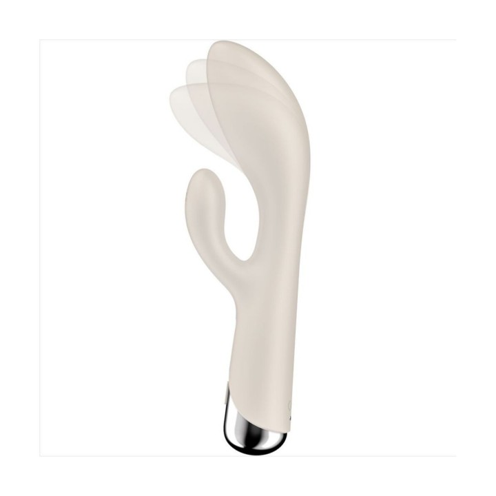 Detalle de la flexibilidad del Satisfyer Spinning Rabbit 1.