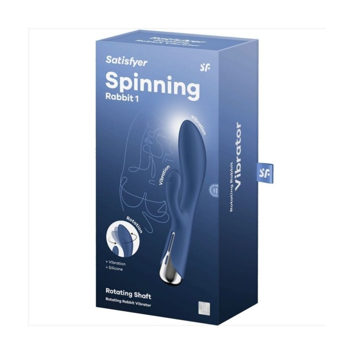 Packaging oficial del Satisfyer Spinning Rabbit 1.