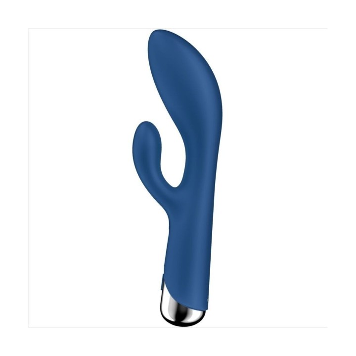 Vista lateral del vibrador Satisfyer Spinning Rabbit 1.