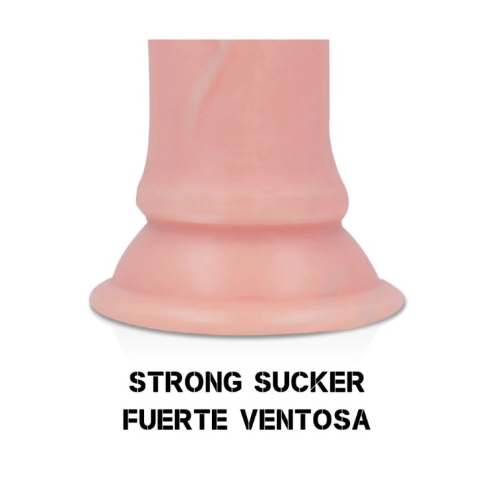 Base con ventosa del dildo realista RockArmy Leopard