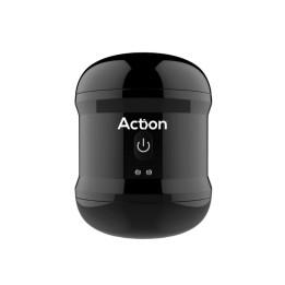 Masturbador ACTION Thor con doble orificio y vibración, vista principal.