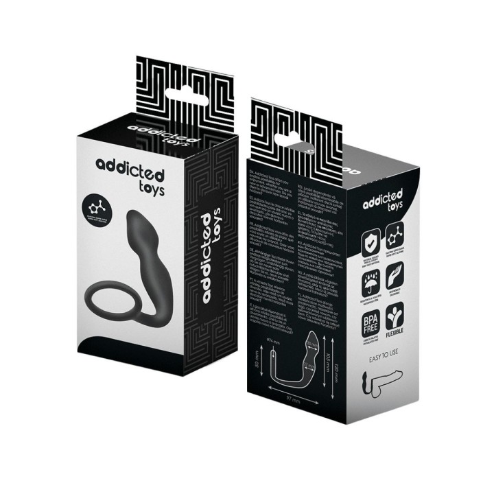 Packaging plug anal con anillo Addicted Toys modelo 2