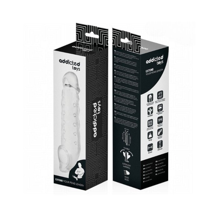 Packaging Addicted Toys funda pene M