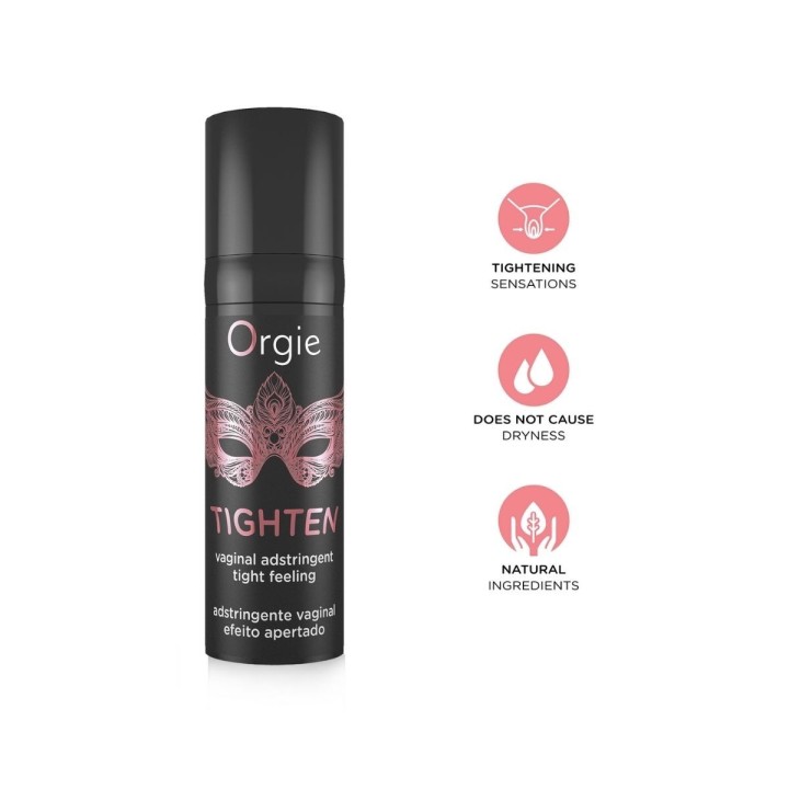 Características y envase con dosificador del Gel Astringente Trighten, 15 ml