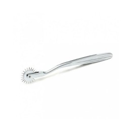 Bondage Play Rueda del Dolor de acero Pinwheel para juegos BDSM