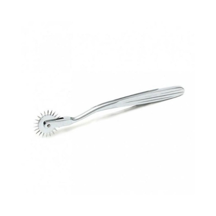 Bondage Play Rueda del Dolor de acero Pinwheel para juegos BDSM